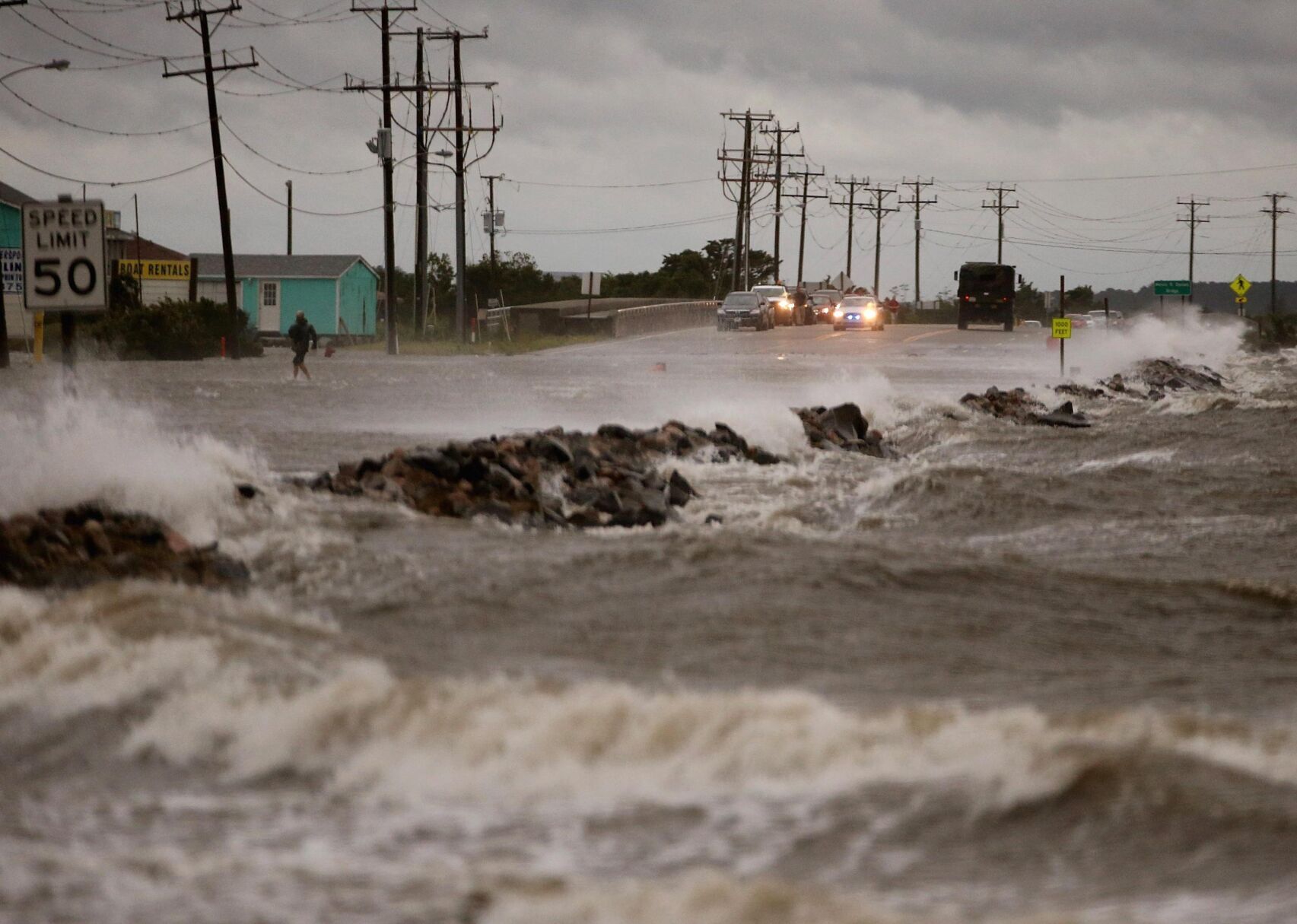 2014: Arthur hits North Carolina early
